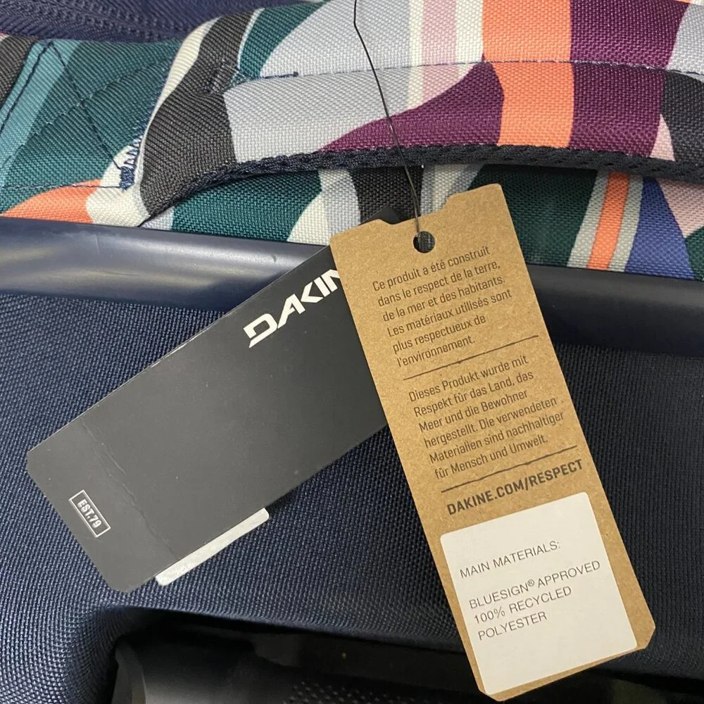 Dakine Split Roller 85L Wheeled Travel Bag  Night Skyline/White - Picture 6 of 6